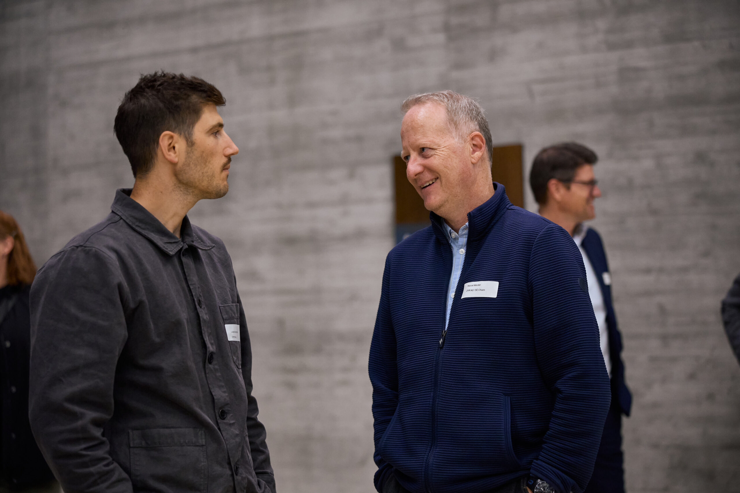 Teilnehmer im Networking beim OYMC NXT Event